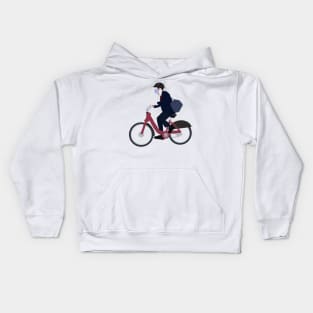 Secretary Pete on a Bike Kids Hoodie